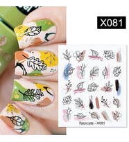 Su transferli nail art sticker X081 (52340-1)