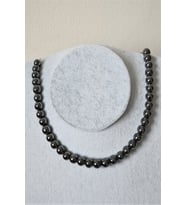 8 MM HEMATİT DOĞAL TAŞ KOLYE