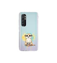 Xiaomi Mi Note 10 Lite ile Uyumlu Splash Mirket Tasarımlı Şeffaf Silikon Kılıf