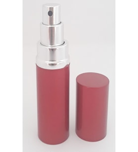 PARFÜM ŞİŞESİ 20 ML (10 ADET) ALÜMİNYUM KIRMIZI BOŞ ŞİŞE