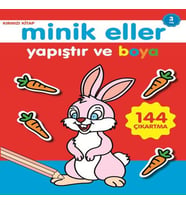 Minik Eller Yapıştır Ve Boya - Kırmızı