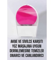 Profesyonel Yüz Temizleme Masaj Aleti Su Geçirmez, Kablosuz Şarj Özellikli Kolay Temizlenebilir