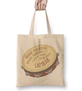 Brasil Pandeiro Bez Çanta Uzun Saplı