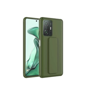 Xiaomi Mi 11T Pro 5G Uyumlu Kılıf Zore Qstand Kapak