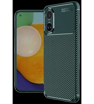 A60 Kılıf Auto Focus Karbon Kapak - Koyu Yeşil