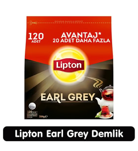 Lipton Earl Grey Demlik Poşet Çay 120 Adet