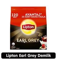 Lipton Earl Grey Demlik Poşet Çay 120 Adet