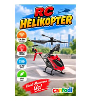 90298 SUN-SYM-RVT-R C HELİKOPTER AIRWOLF ÇİFT PERV IŞIKLI 3 7V USB 2 4GHZ