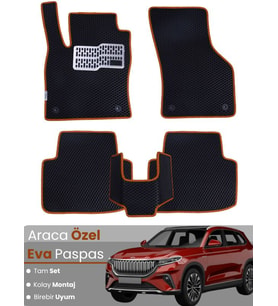 TOGG T10X (2023-2025) Uyumlu EVA Paspas Tam Set–Oto Paspas,Araca Özel,Kolay Montaj