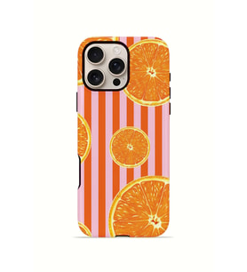 iPhone 16 Pro Max Vorian Çift Katmanlı Kılıf Sunset Orange Grove