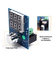 XL4016 Ayarlarnabilir Güç Kaynağı Voltaj Düşürücü Step-Down