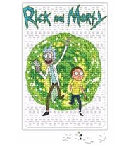 Rick and Morty Puzzle 240 Parça Yapboz