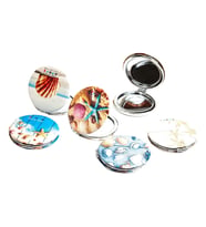Diva Camille Make-Up Mini Cep Ayna Sea Shell Yuvarlak