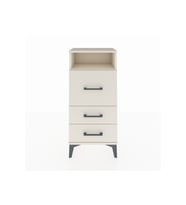 Arges Komodin Tek Raflı 3 Çekmeceli 44x30x96 Aytaşı-Aytaşı