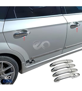 Ford Mondeo krom kapı kolu 4 kapı 2007-2014 P.Çelik