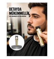 Mey İthalat® USB Şarjlı Saç Sakal Kesme Makinesi Hassas Detay Kesim İçin Yeni Nesil