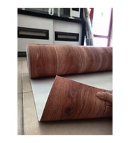 PARKE DESENLİ 50 cm x 300 cm KEÇELİ MUŞAMBA Pvc KAHVERENGİ Zemin Döşemesi Soba Altı