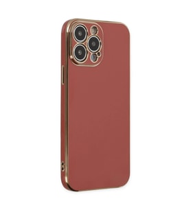Apple İphone 14 Pro Max Kılıf Volet Silikon - Kırmızı