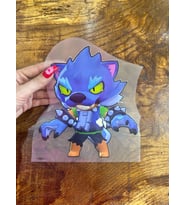 ÜTÜ İLE YAPIŞAN ÇOCUK KAHRAMANI TRANSFER BASKI ARMA 22X20 CM