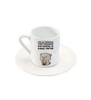 Mochi Cat Türk Kahve Fincanı