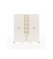 Arges Gardrop 17 Raflı 3 Çekmeceli 4 Kapaklı 220x30x243 Aytaşı-Aytaşı