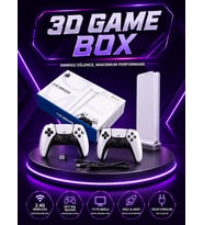 20.000 Yüklü Oyunlu Kablosuz Retro Oyun Konsolu 4K Destekli