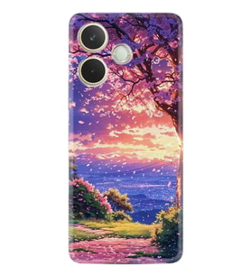 Oppo A5 Pro 5G Kılıf Boutique Baskılı Resimli Cennet Pcode -024