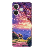 Oppo A5 Pro 5G Kılıf Boutique Baskılı Resimli Cennet Pcode -024