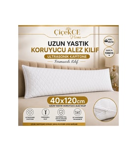 Yastık kılıfı alezi kapitone koruyucu 40x120 cm 1 adet