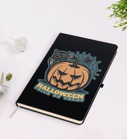 BK Gift Halloween Tasarımlı Siyah Defter-2