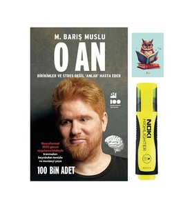 O An - M. Barış Muslu - Sarı Fosforlu Kalemli  - Not Defterli Seti