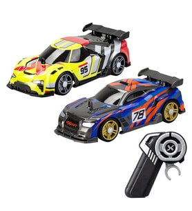 Silverlit Exost Build 2 Drive Kumandalı 2 Araçlı Büyük Yarış Seti