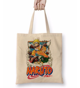 Uzumaki Naruto Anime Naruto Classico Bez Çanta Uzun Saplı
