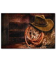 Cakapuzzle  Kovboy Şapkası Kementi Saman  Puzzle Yapboz MDF (Ahşap) (120 Parça)