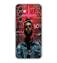 Samsung Galaxy A34 Uyumlu The Weeknd Tasarımlı Şeffaf Telefon Kılıfı