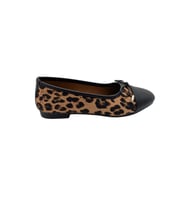 Amalina  Kadın Leoparlı Babet - BEJ - 39