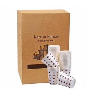 Omnisoft 7 oz Karton Bardak 3000 Adet