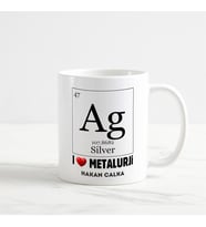 Metalurji Kupa Bardak (2. Tasarım) (Beyaz)