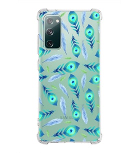 PrintiFy Samsung Galaxy S20 FE Uyumlu Nazar Boncuğu 3 Baskılı Şeffaf Köşe Korumalı Antişok Kılıf