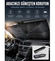 Tüm Araçlar İçin Şemsiye Güneşlik Ön Cama Uygun Özel Kaplama