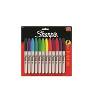 Sharpie Markör Permanent Fine Karışık Renk 12 Lİ 2065404