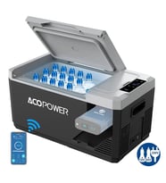Acopower V18 12/24/220Volt 18Litre Kompresörlü Outdoor Oto Buzdolabı (Akü Dahil Değildir)