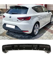 Seat Leon Mk3 Fr Rieger Difüzör Piona Black Çıkışsız 2012 2013 2014 2015 2016