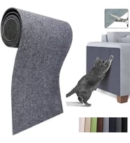 Kedi Tırmalama Halısı 30x98 cm – Koltuk Duvar Yer Kullanımlı Yapışkanlı Tırmalama Matı