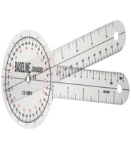BASELİNE PLASTİK 360º ISOM AÇI ÖLÇER 8"İNÇ ( 20 CM )