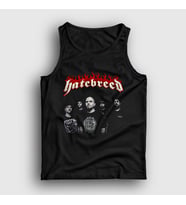 Presmono Unisex Siyah Band Hatebreed Atlet 148427tt