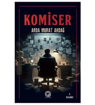 Q Yayınları - Komiser adlı Kitap Arda Murat Akdağ Ciltli