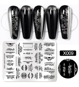 Nicole Diary metal stampa tabakası X009 (56256)