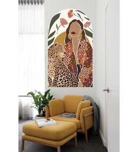 Velaris Boho Bohem Renkli Duvar Sticker