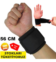 Karpal Ağrısı Bandajı - El Bilek Bandajı - Bileklik - Ayarlanabilir Bileklik - Sporcu Bilek Bandajı